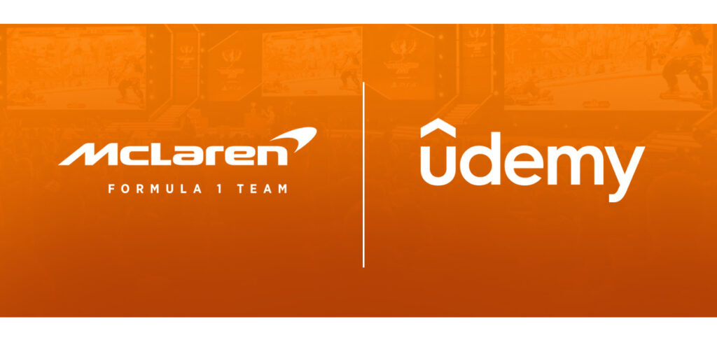 McLaren inks new deal with Udemy