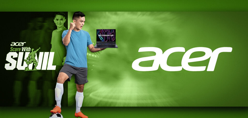 Acer ropes in Chhetri for new contest