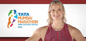 Katie Moon partners with the TATA Mumbai Marathon 2024