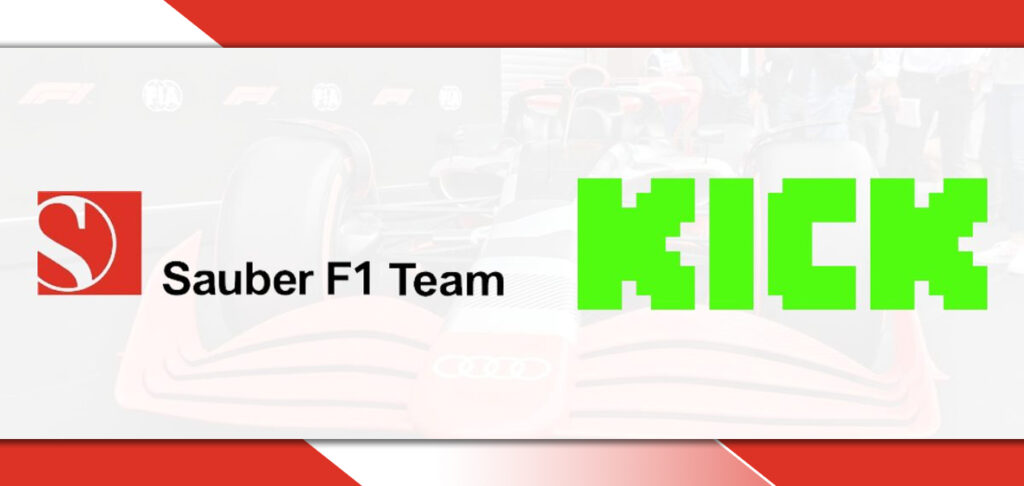 Kick.com acquires Sauber chassis naming rights