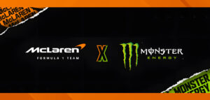 McLaren teams up with Monster Energy