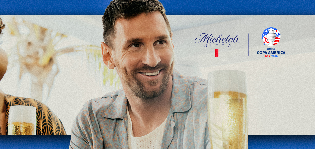 Messi and Michelob Ultra team up for CONMEBOL Copa América USA 2024