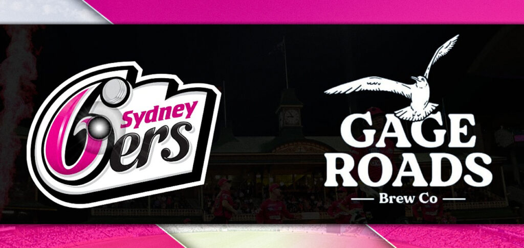 Sydney Sixers renews deal with Gage Roads Brew Co