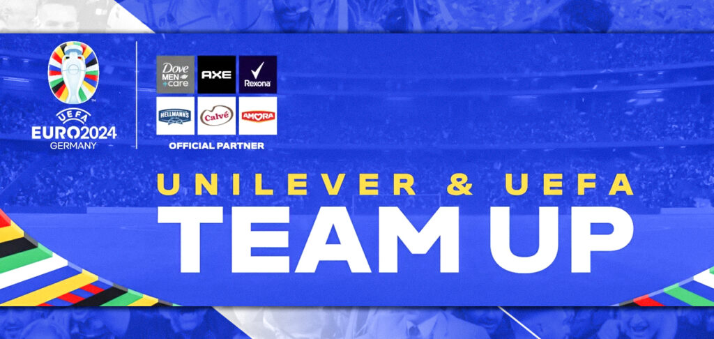 Unilever signs multi-brand partnership with UEFA EURO 2024