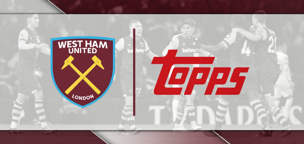 West Ham United partners with Topps
