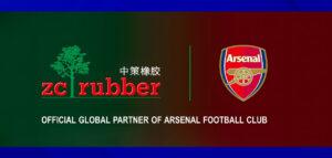 ZC Rubber has been announced as the Official Global Tyre Partner of Premier League club Arsenal.