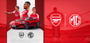 Arsenal rope in MG Motor as new partner