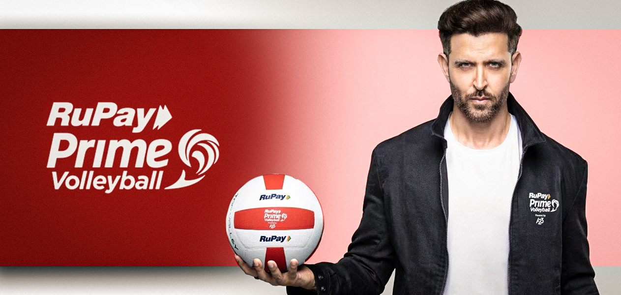 Hrithik Roshan teams up with RuPay Prime Volleyball League for Season 3