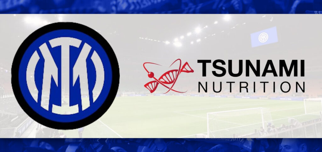 Inter Milan finds new partners in Tsunami Nutrition