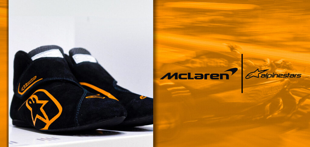 McLaren Racing inks new partnership Alpinestars