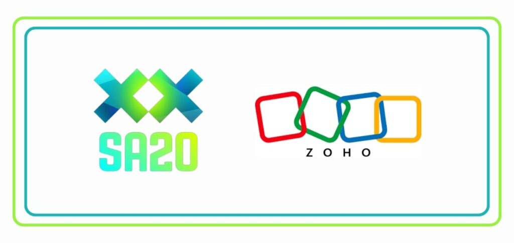 SA20 signs up with Zoho