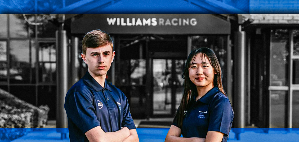 Williams sign Alessandro Giusti and Sara Matsui