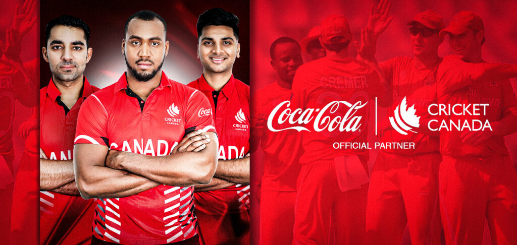 Coca-Cola partners with Cricket Canada