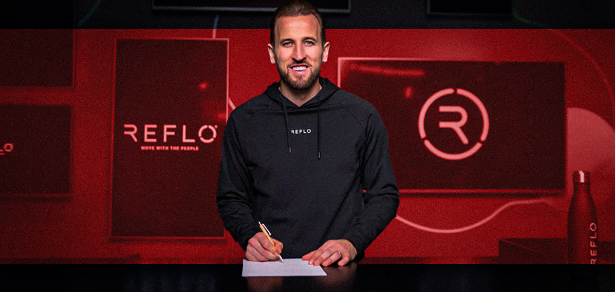 Harry Kane joins Reflo family