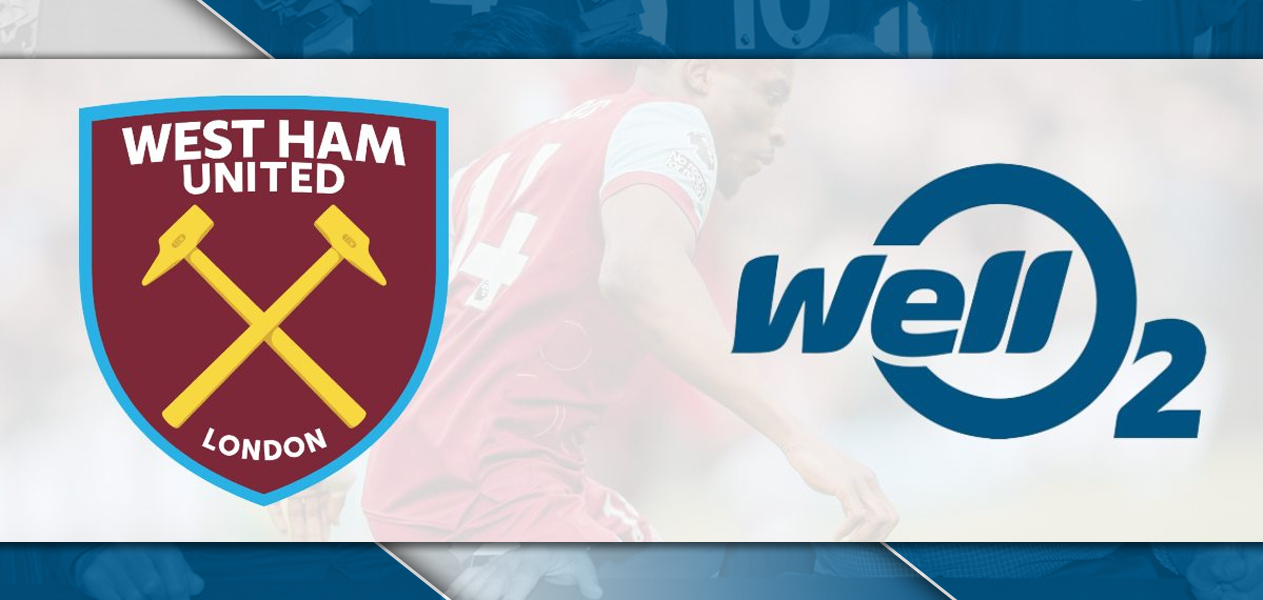 West Ham United FC sign deal with WellO2