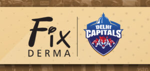 Delhi Capitals and Fixderma team up