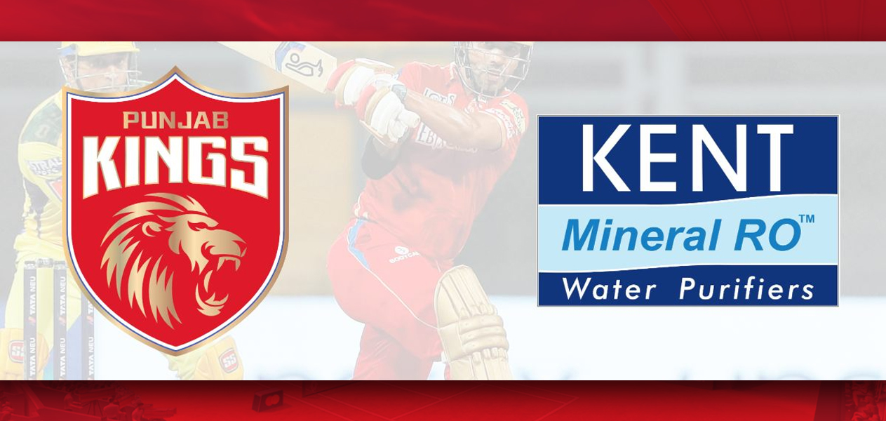 Punjab Kings partner with KENT for IPL 2024