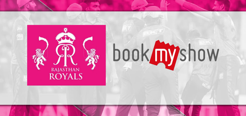 Rajasthan Royals and BookMyShow team up for upcoming IPL season