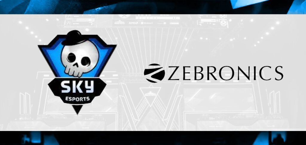 Skyesports partners with Zebronics