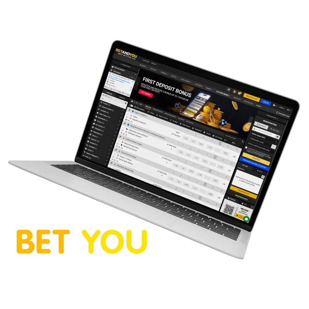Place your bets and win at Betandyou Casino.