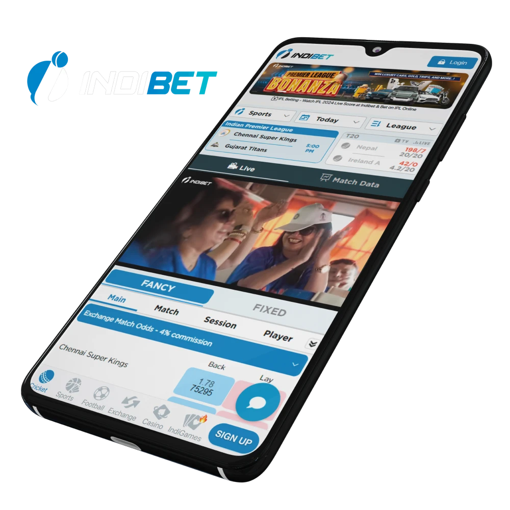 Place sports bets and play casino games straight from your phone with the Indibet app.