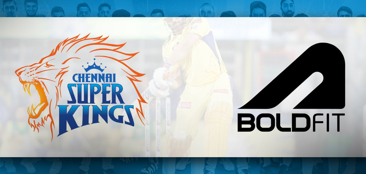 CSK and Boldfit joins forces