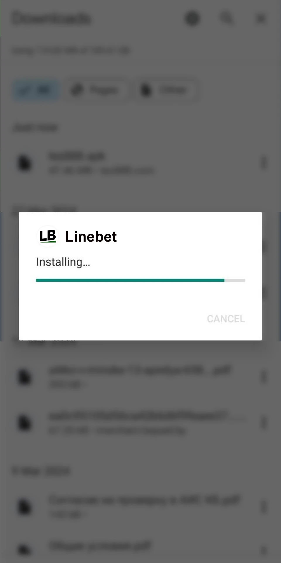Install the Linebet app on your Android device in seconds.