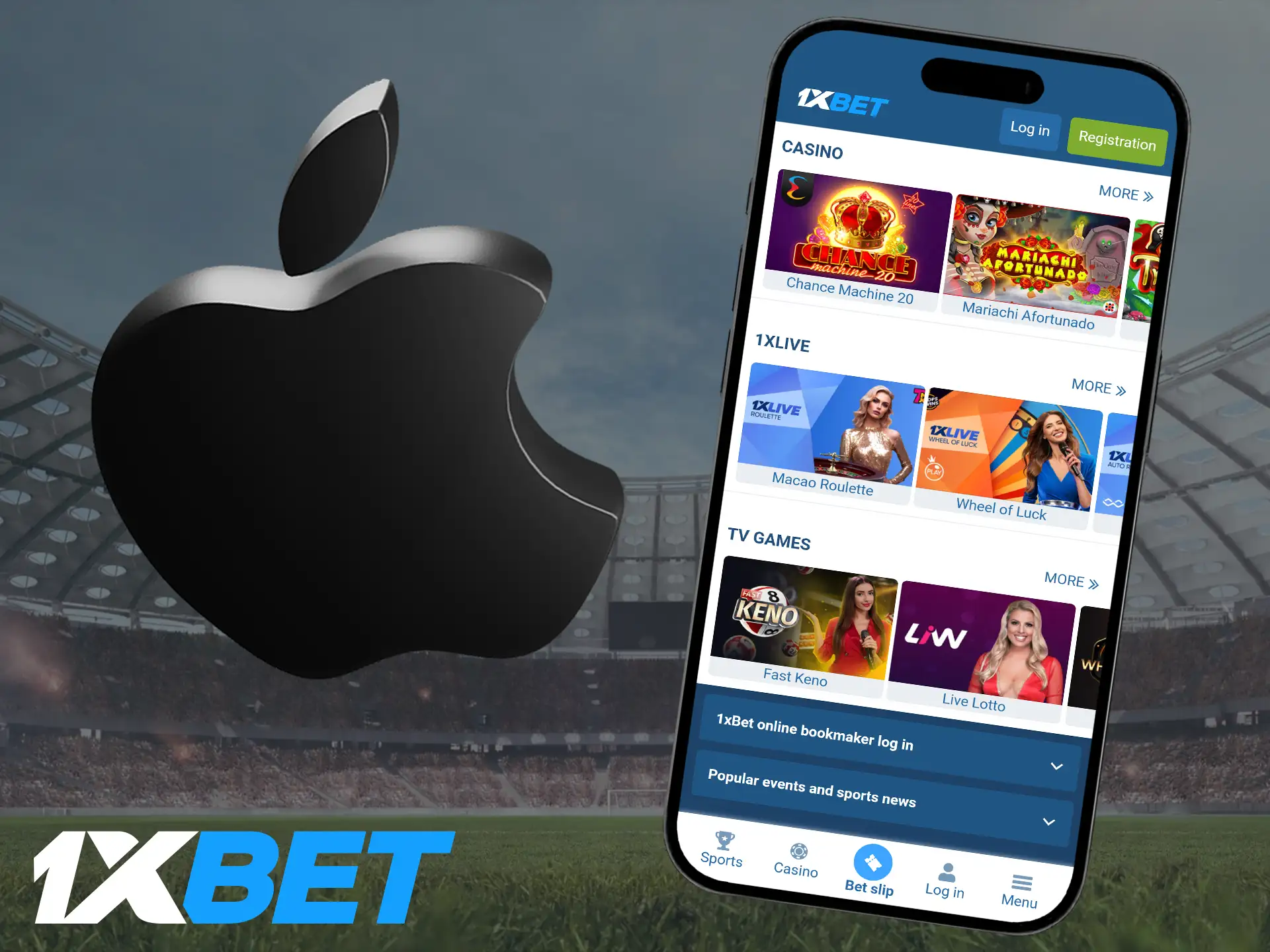 For iOS device users, 1xBet has created a special mobile application that is fully optimized for mobile devices.