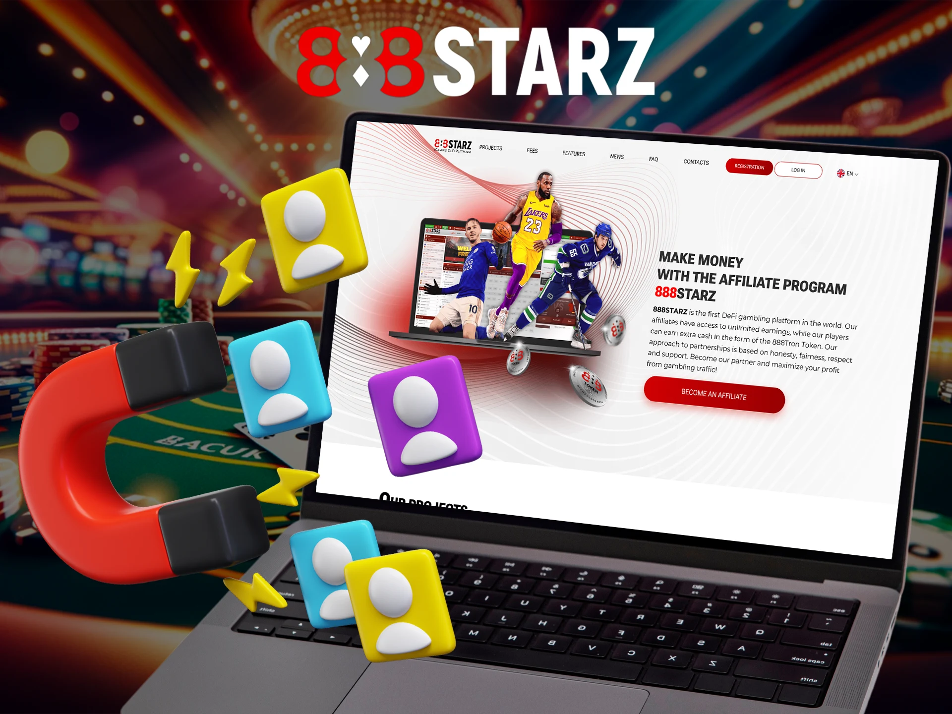 Take a closer look at the 888Starz casino affiliate programme.