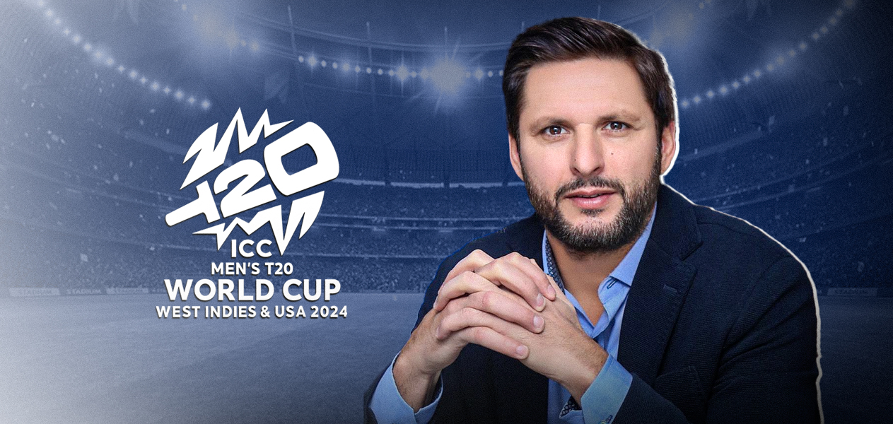 Shahid Afridi announced as ICC Men’s T20 World Cup 2024 Ambassador