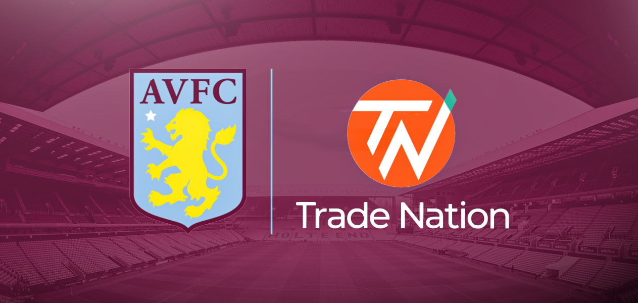 Aston Villa renews Trade Nation partnership