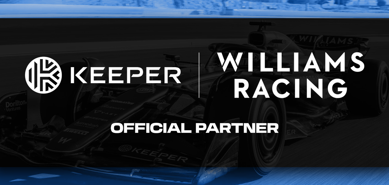 Williams Racing teams up with Keeper Security