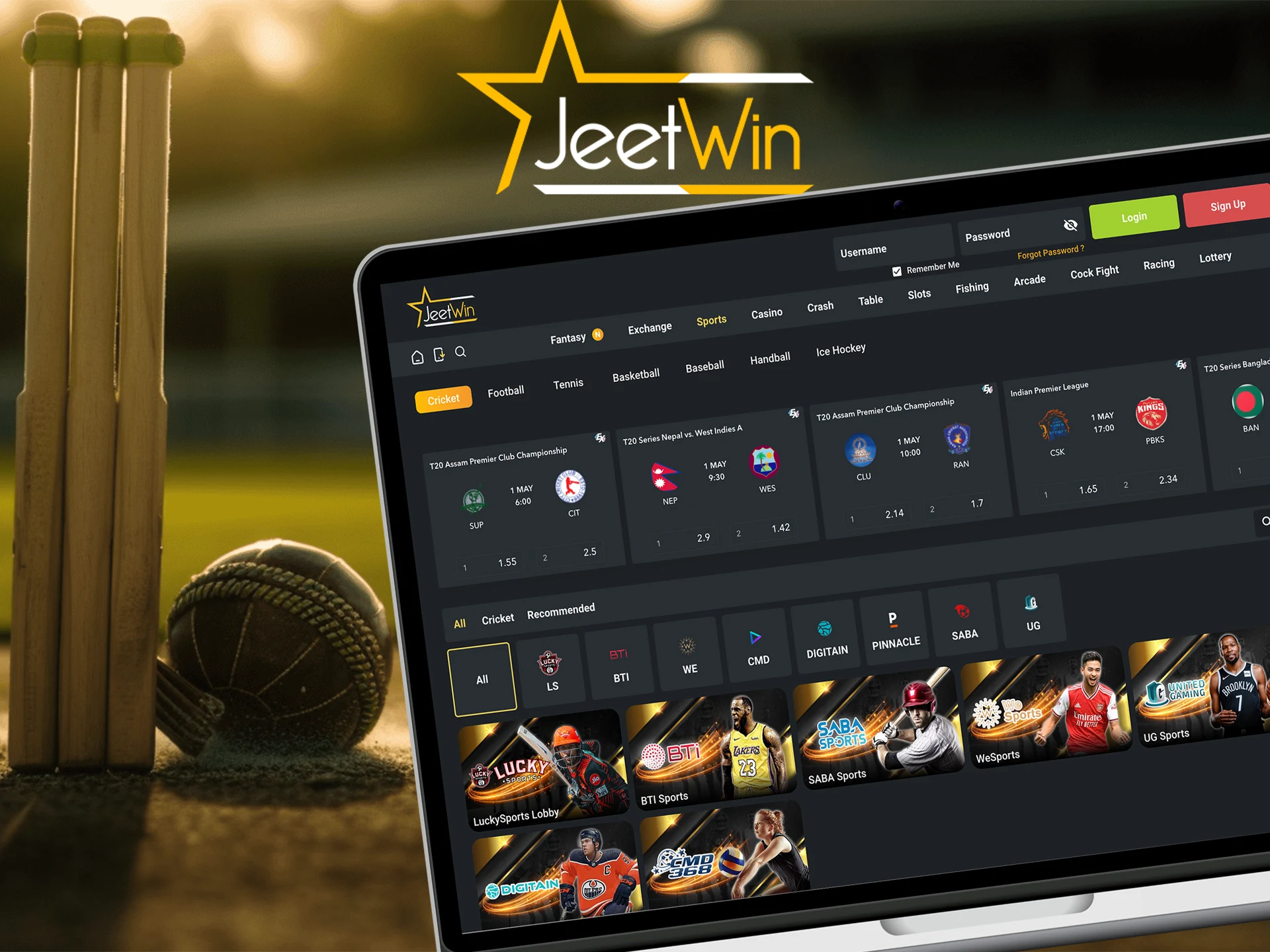 Bet on your favourite cricket team at JeetWin.