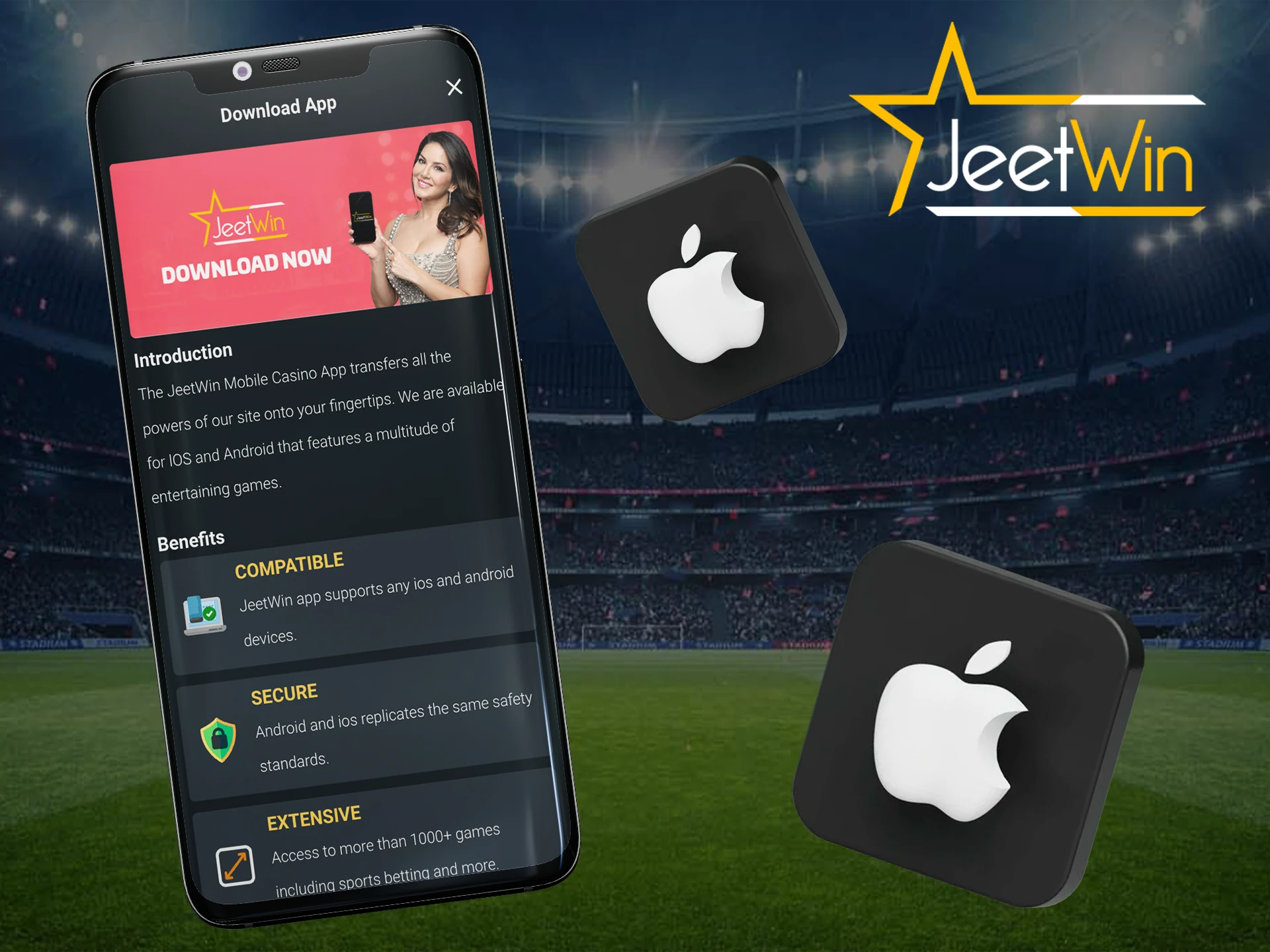 Win your luck with the JeetWin app on your ios device.