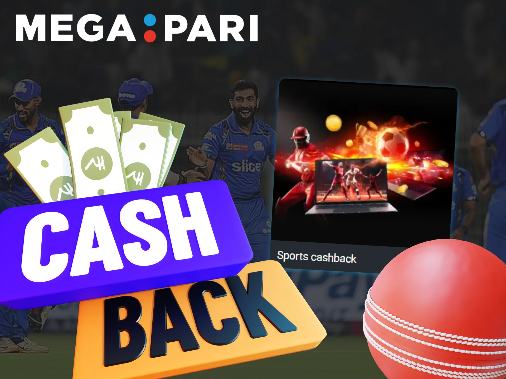 Find out how Megapari users can get a 3% cashback on the total amount they lose on bets in a week.