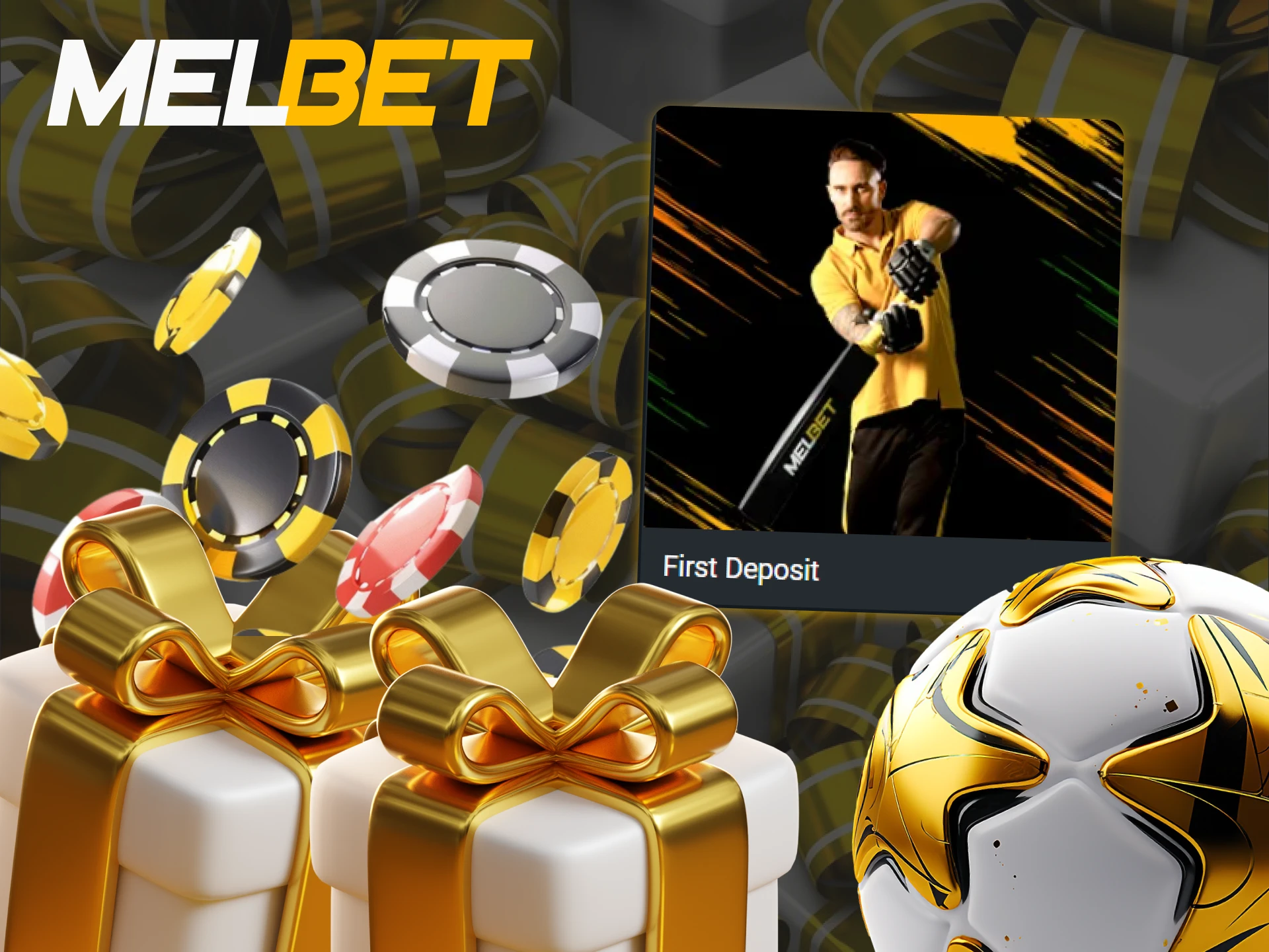Get the Melbet welcome bonus to bet with more profit.