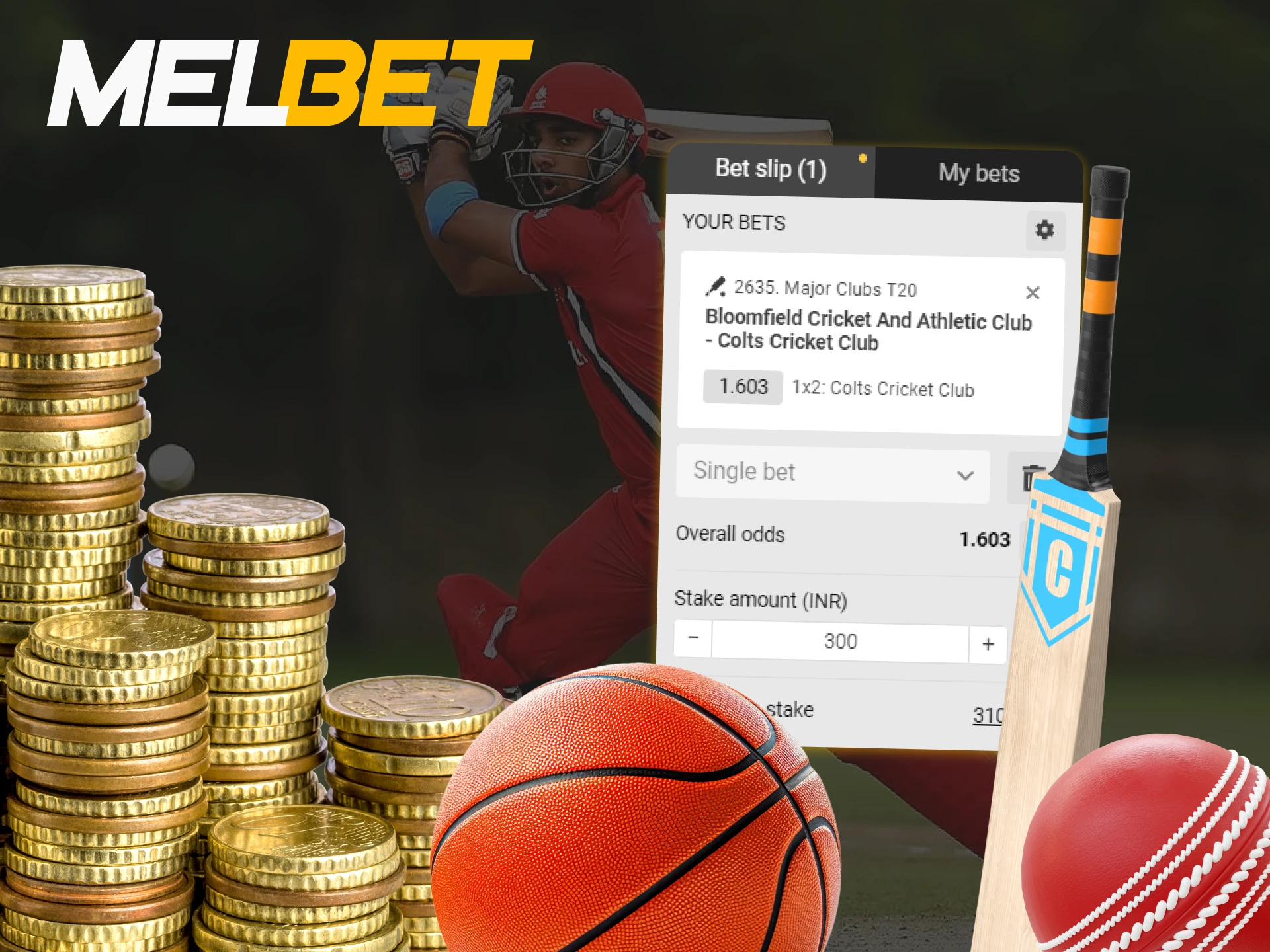 Betting on sports is very easy at Melbet.