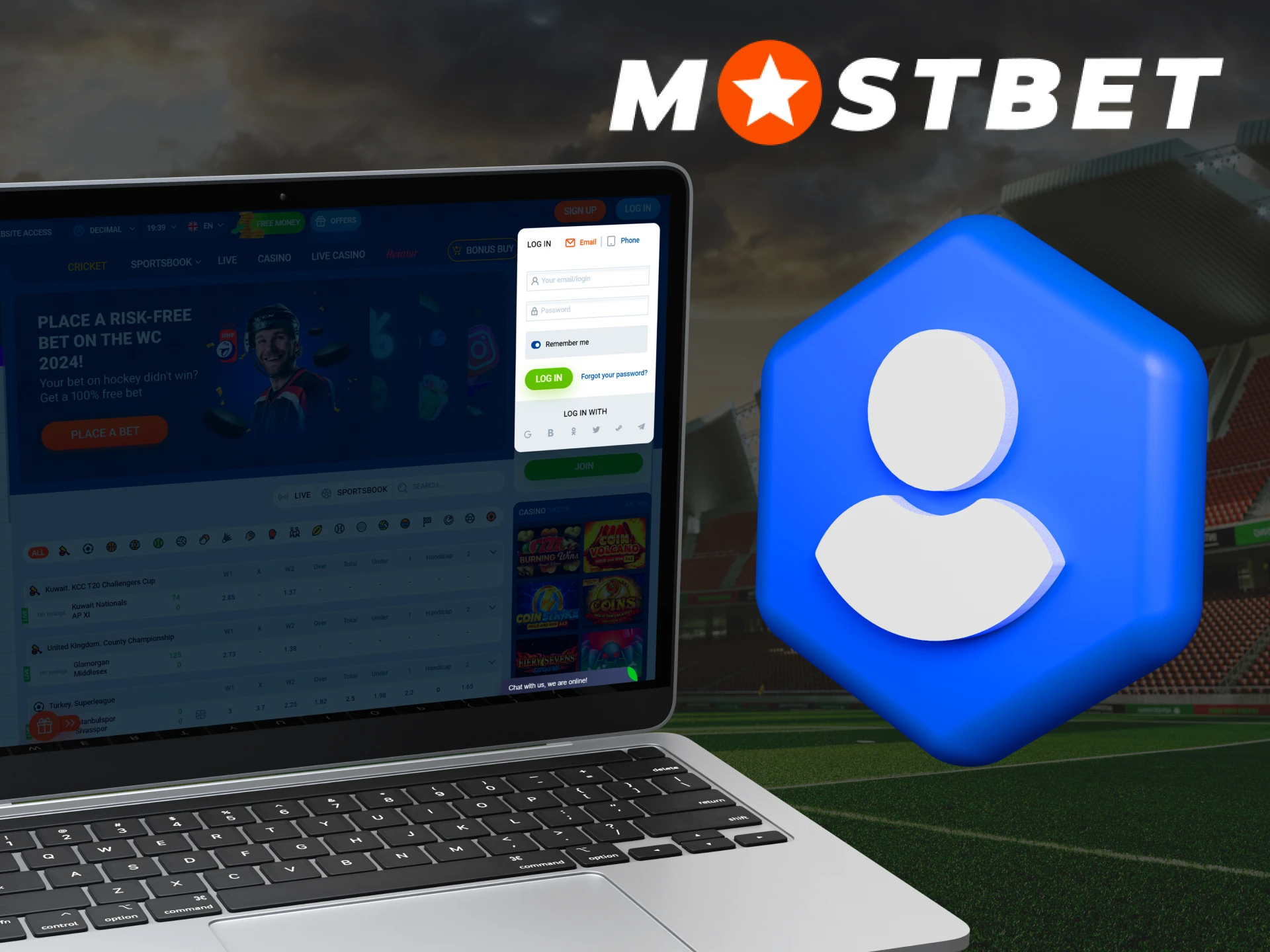 Log into your Mostbet account in seconds.