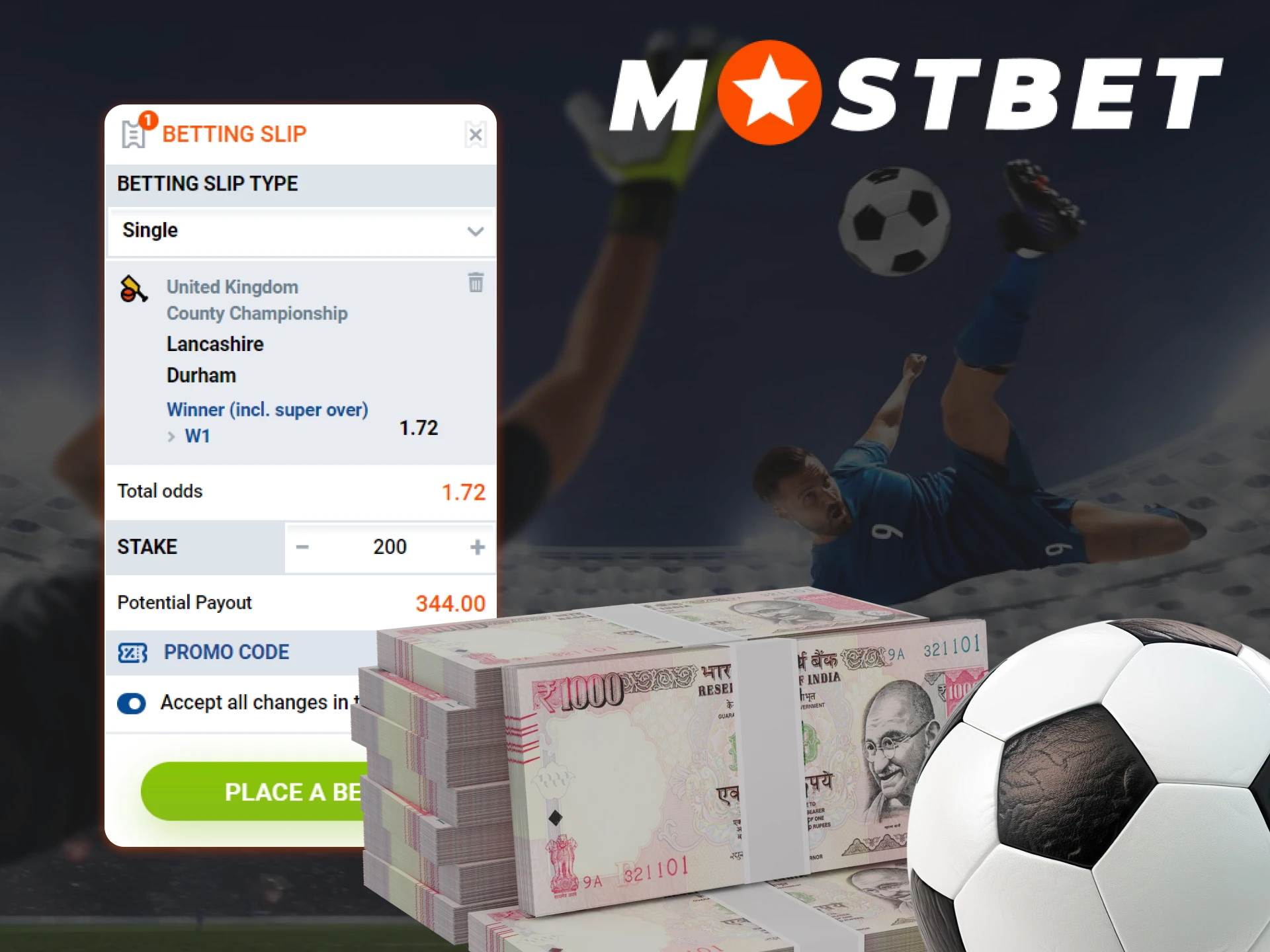 Place bets on sports at Mostbet quickly and easily.