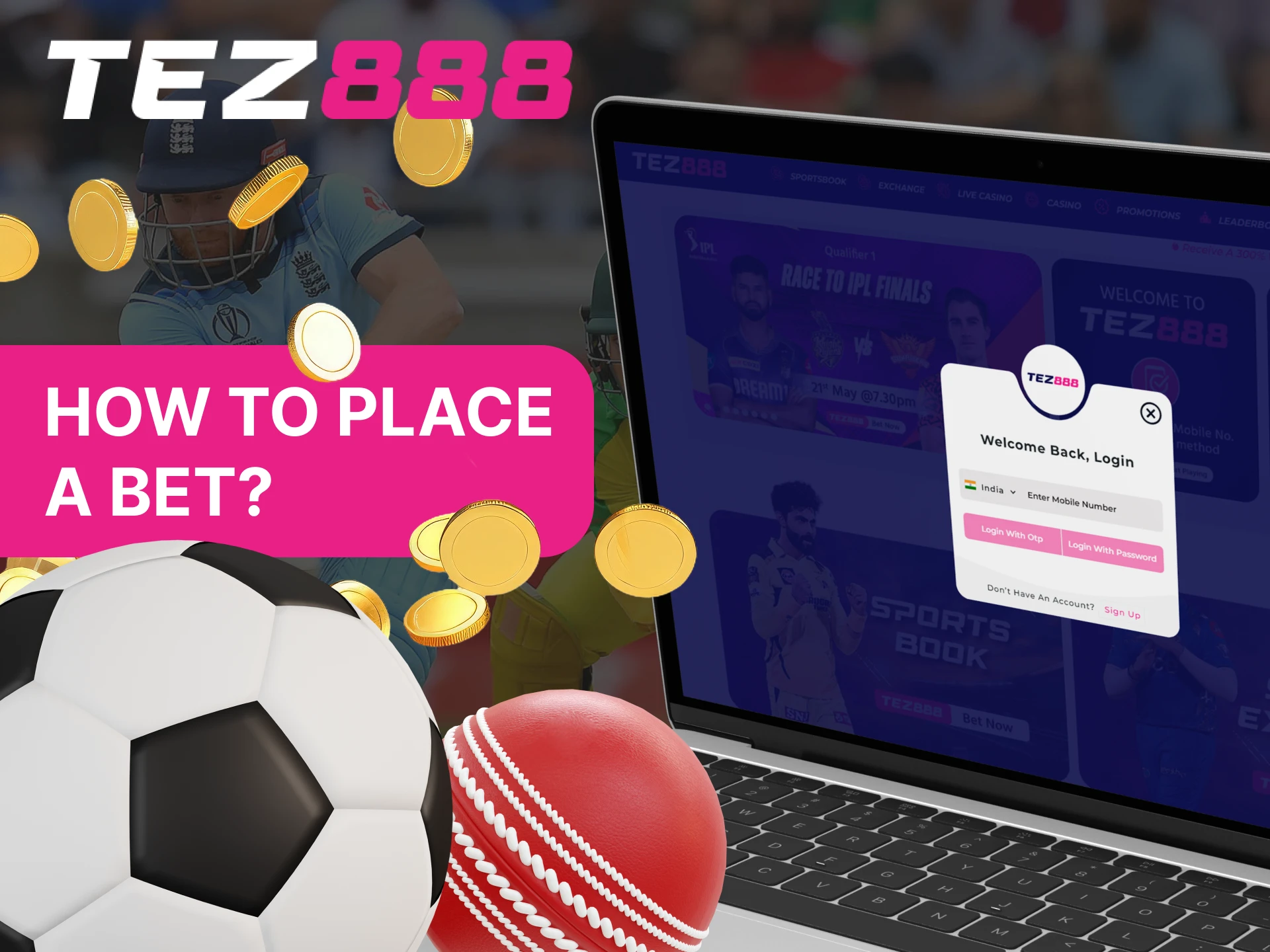 Follow this guide to bet on Tez888.