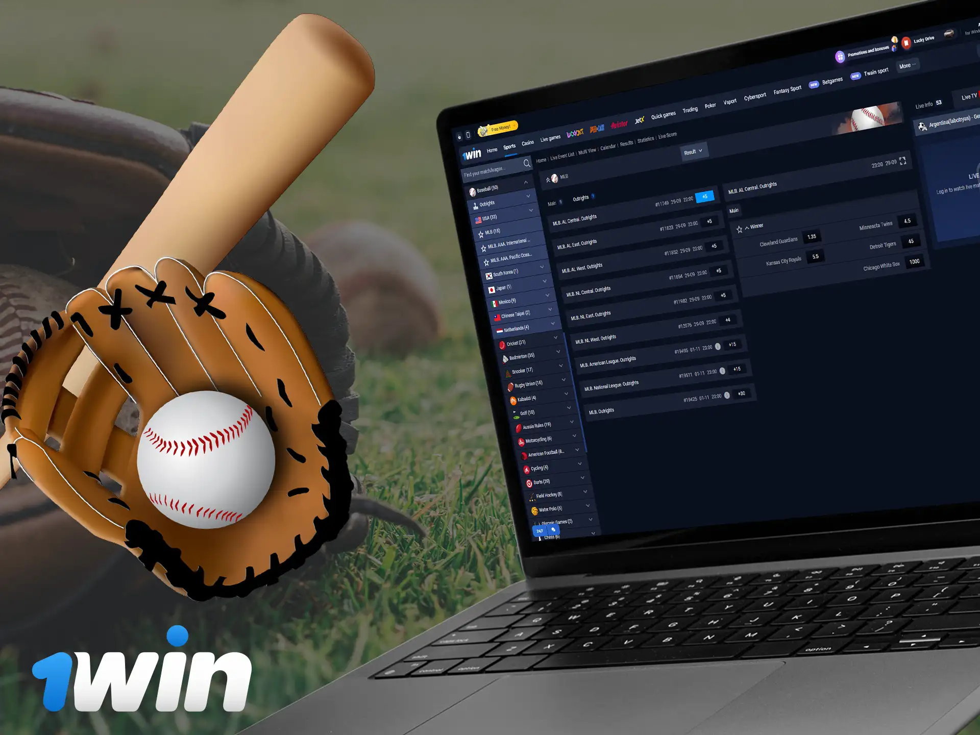 Baseball captivates 1Win users with strategy and excitement.