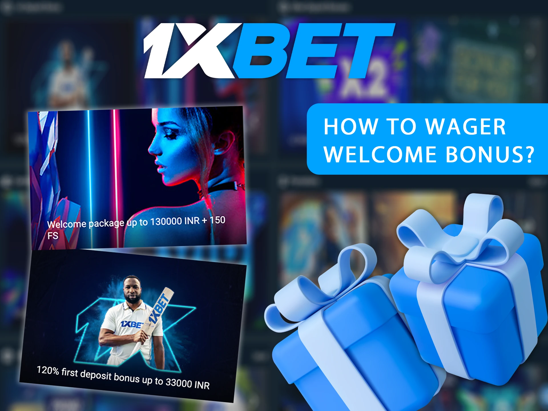 Before you can withdraw your bonus money, you must meet the 1xBet wagering requirements.