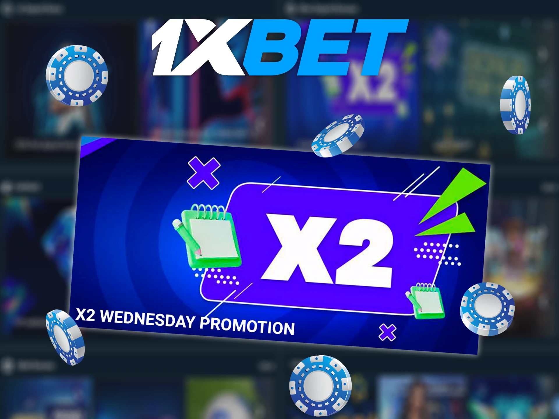 Take part in the Lucky Friday 1xBet promotion and receive prizes not only on Friday, but also on Wednesday.