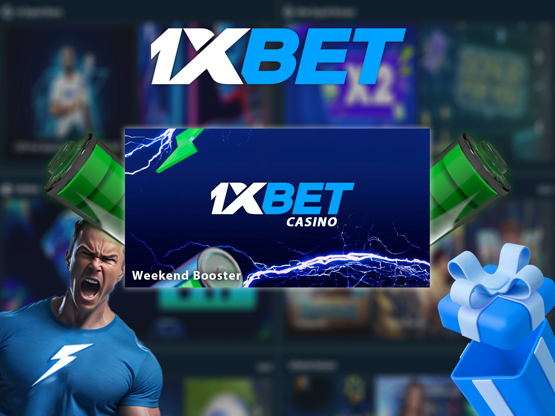 Get a lucrative bonus for your deposit made on Friday at 1xBet.