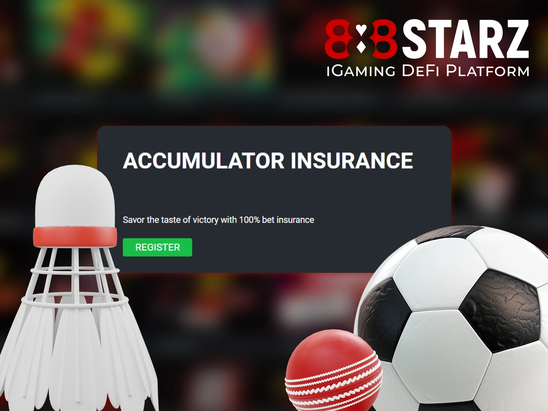 You can get a refund of your bet if you are unsuccessful at 888Starz.