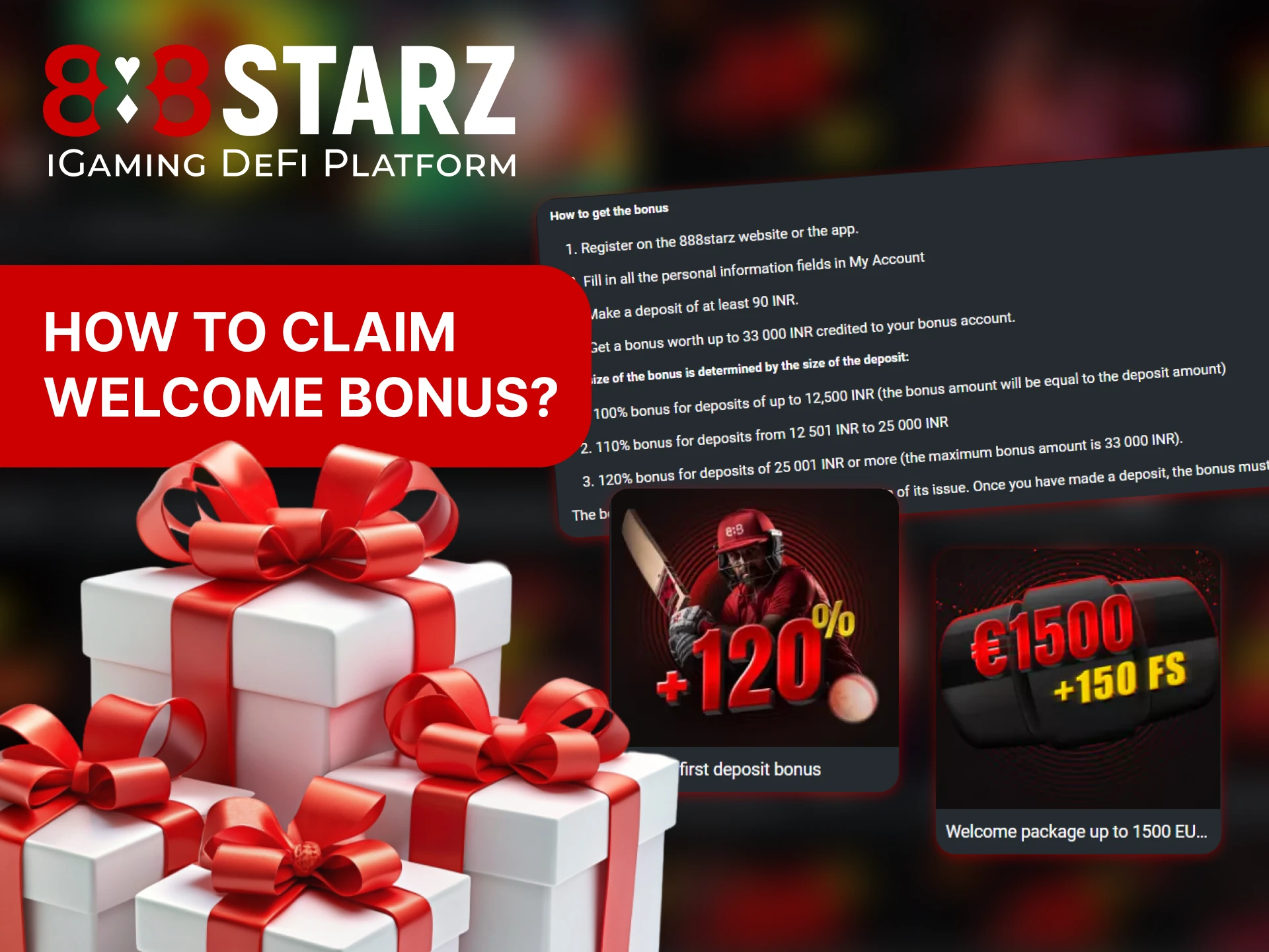 Claim the 888Starz Welcome Bonus and make big profits.