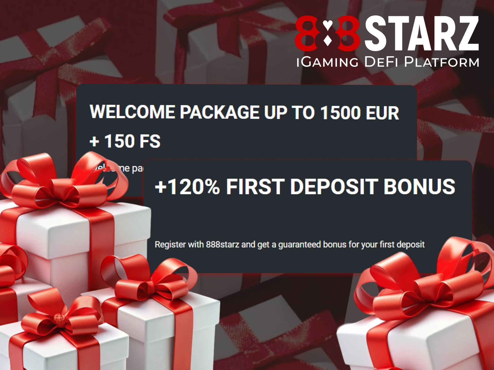 Register with 888Starz to claim your welcome bonus.