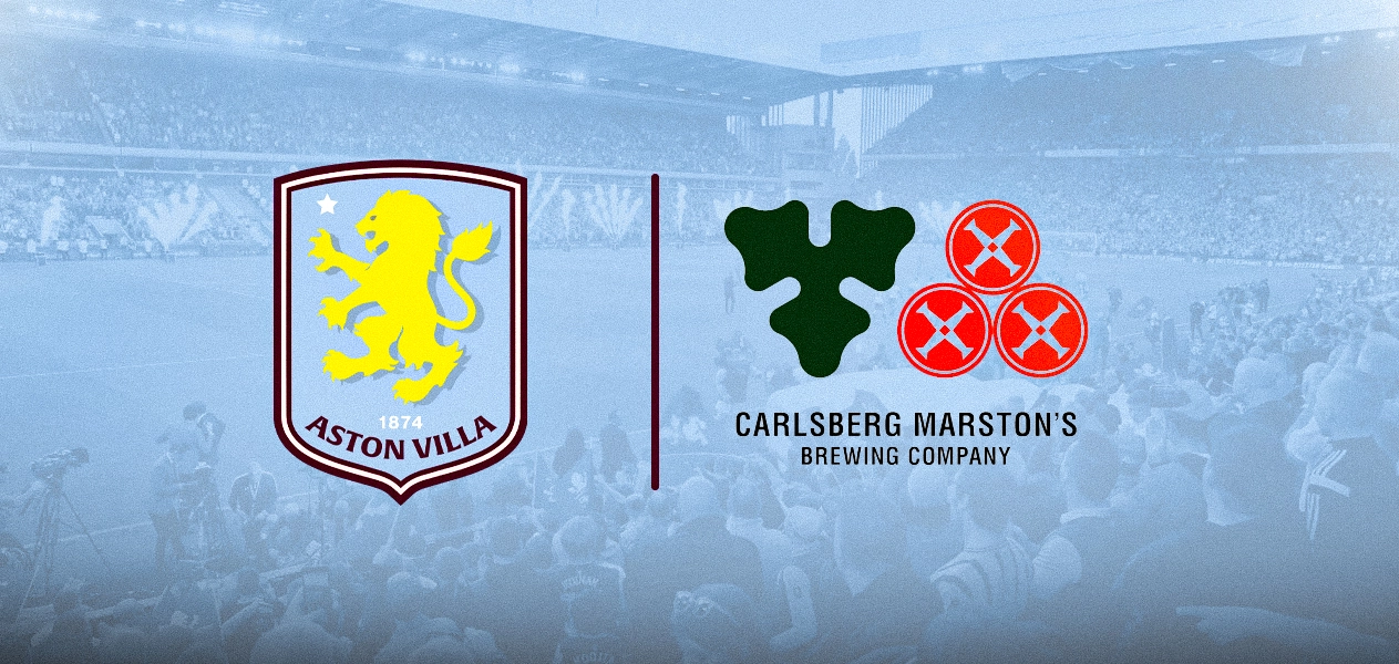 Aston Villa team up with Carlsberg Marston's Brewing Company