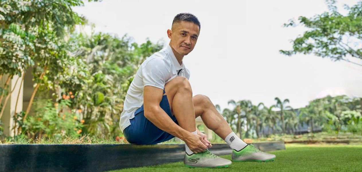 Chhetri scores new deal with Skechers