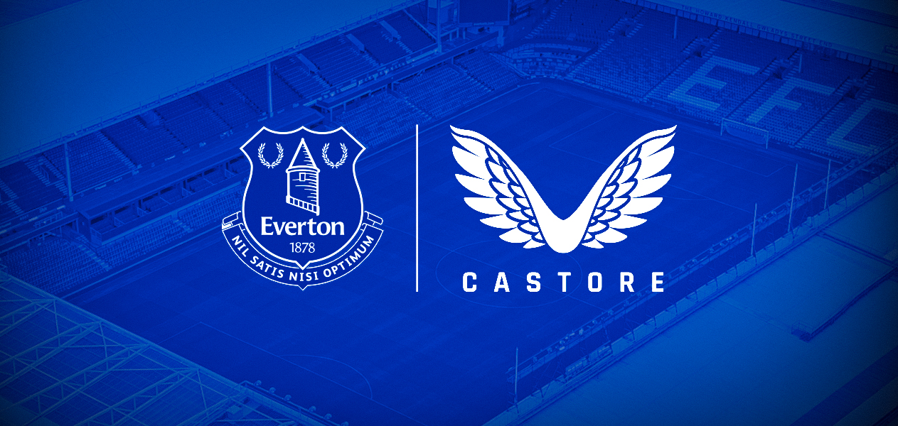 Everton joins forces with Castore